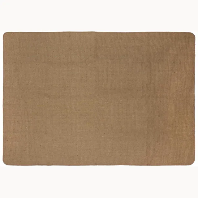 vidaXL Gebied - Tapijt - Lichtbruin - 200 - x - 290 - cm - Jute Licht bruin