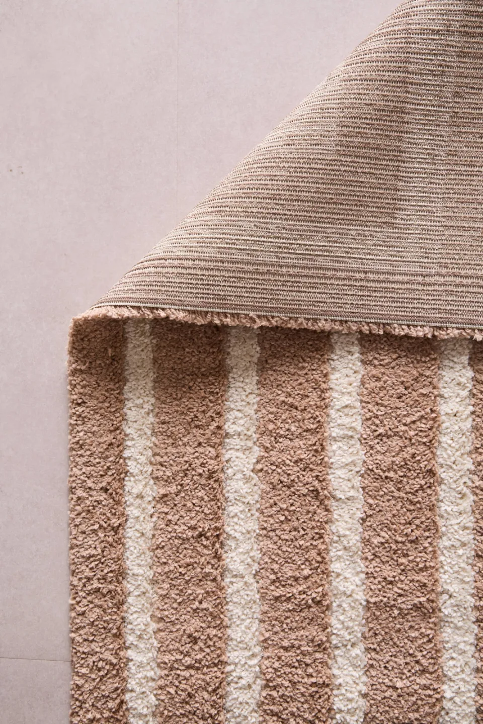NOUS Living vloerkleed off white oudroze, foto 5