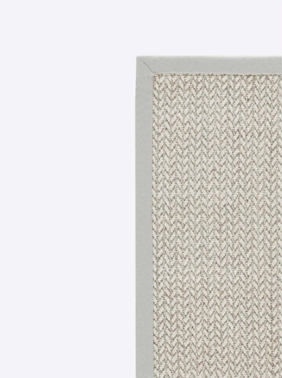 Sisal tapijt naturel gebreide look, foto 2