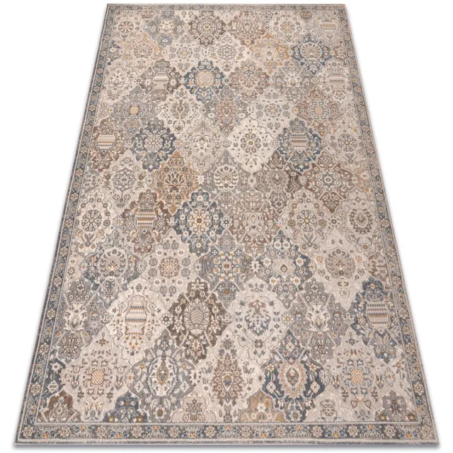 RUGSX Kleden Rugsx Wollen tapijt NAIN Ornament 1541/51655 beige / 80x150 cm