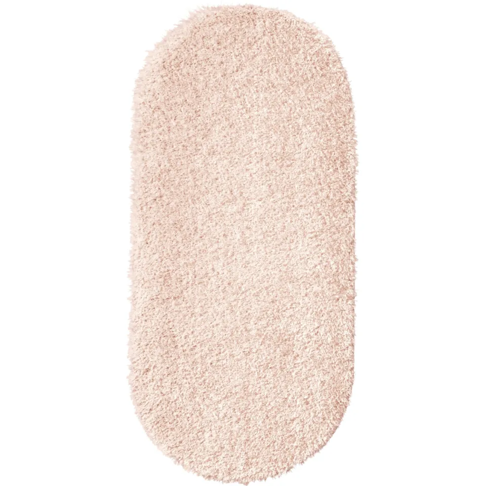 vloerkleed crème hoge pool