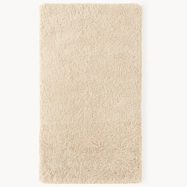 Westwing Collection Hoogpolig extra zacht vloerkleed Leighton Wit