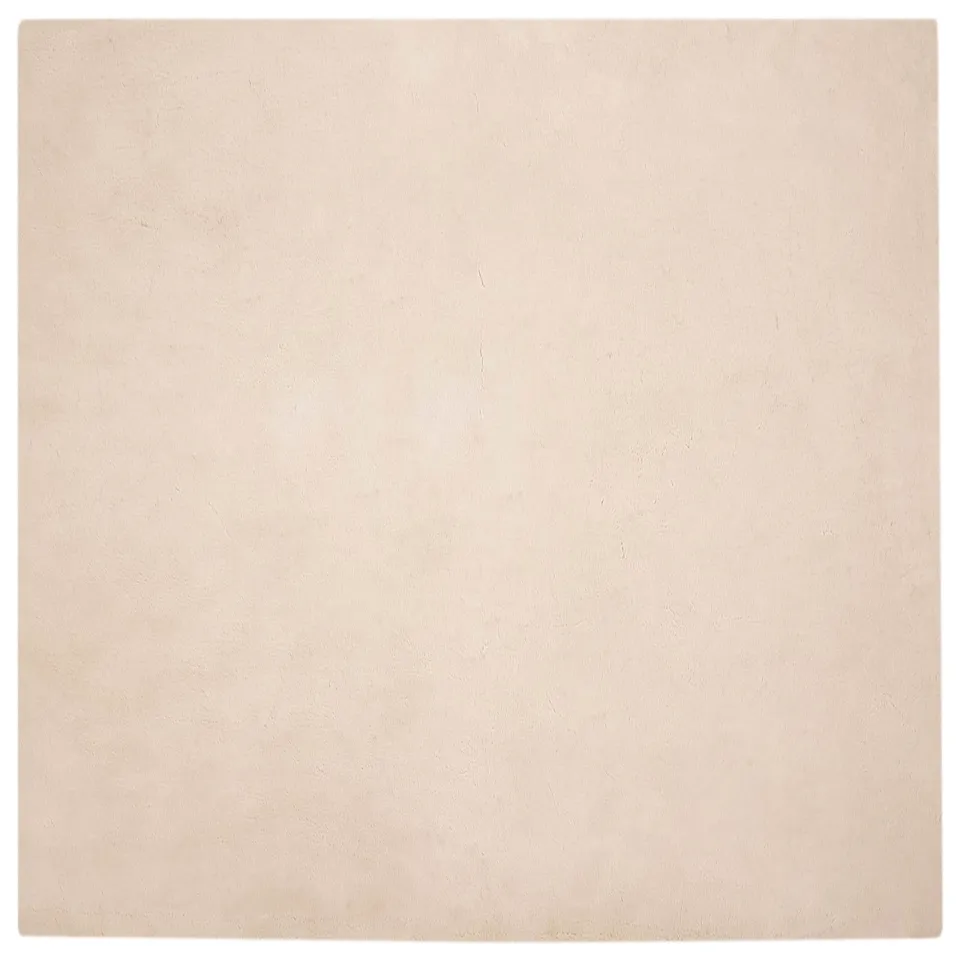 vidaXL Antislip vloerkleed van imitatie konijnenbont OLITE Taupe