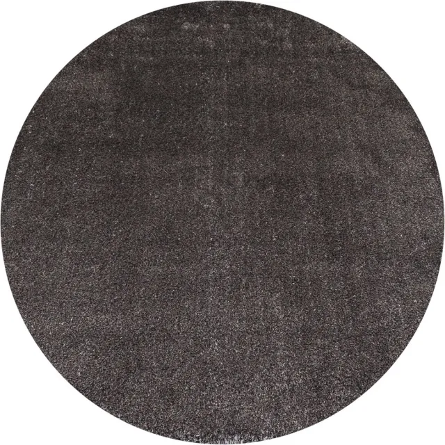 Veer Carpets Karpet Lago Antraciet 26 - Rond ø200 cm