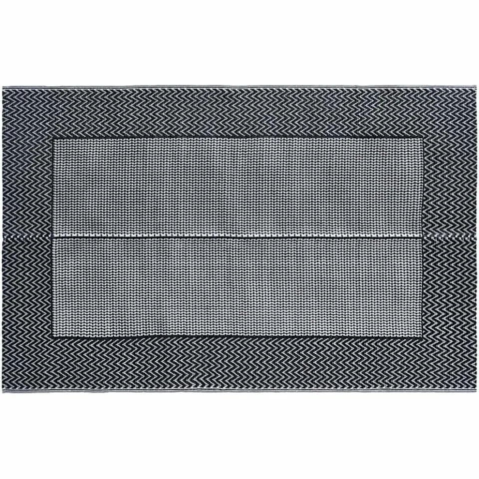 vidaXL Buitenkleed ARAKIL 190x290 cm PP grijs, foto 2
