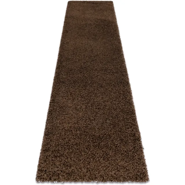 RUGSX Kleden Rugsx Tapijt, Vloerbekleding SOFFI shaggy 5cm bruin - 80x200 cm
