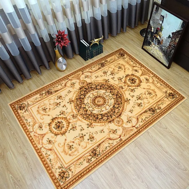 Tapiso Yesemek Vloerkleed Beige Perzisch Oriental Tapijt Creme
