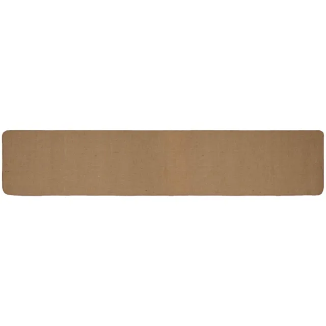 vidaXL Gebied - Tapijt - Lichtbruin - 80 - x - 400 - cm - Jute Licht bruin