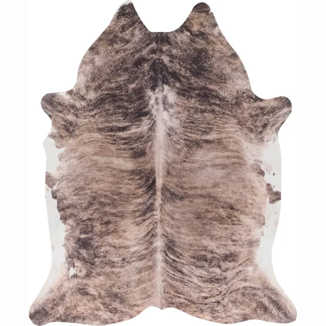 Pergamon Tapijt synthetische vezel dierenbont look Bruin