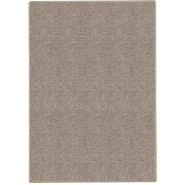 Floordirekt Tapijt Kalkutta - Op - Sisal Look - Slijtvast & Moderne Loper - Taupe - 100 x 100 cm