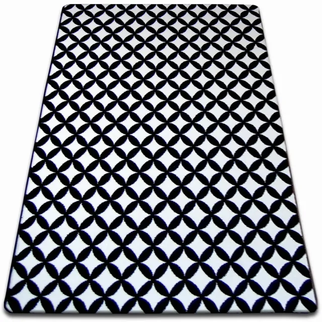 RUGSX Kleden Rugsx Tapijt SKETCH - F757 room/zwart - Ruit 180x270 cm Beige
