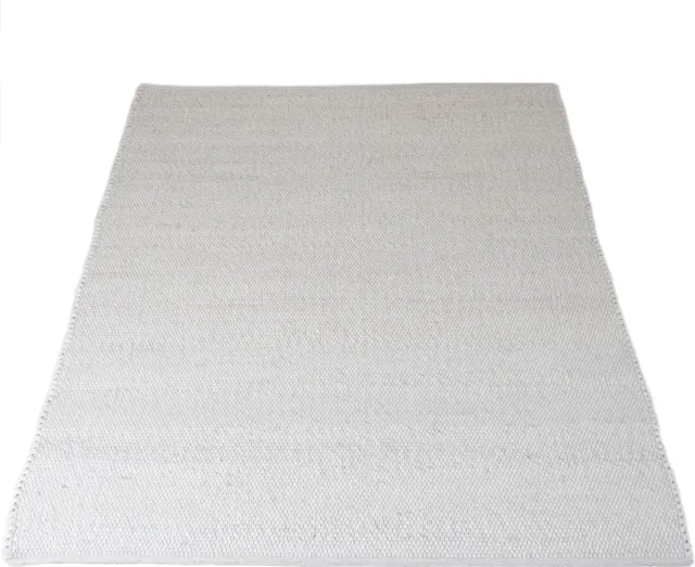Veer Carpets Vloerkleed Pebbel 815 - 160 x 230 cm - Wol Viscose Laagpolig Vloerkleed – Modern / Design Interieur Creme