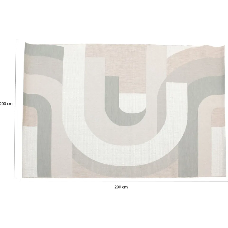 Kees Smit Collectie Toledo buitenkleed 200x290cm taupe, foto 2