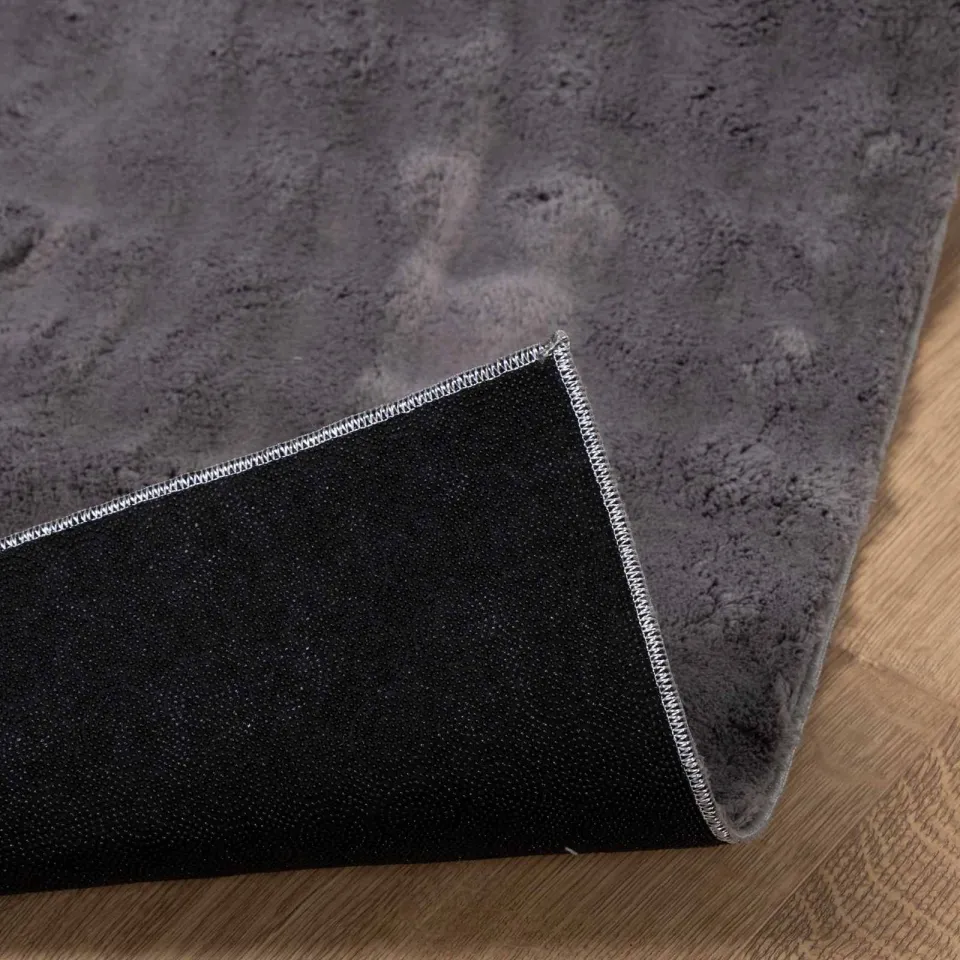 vidaXL Binnen kleed SIROLO Antraciet 120 x 170 cm Polyester, foto 4