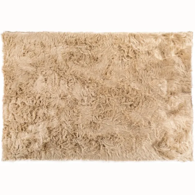 Tiseco Schapenvacht tapijt - 180x270 cm, naturel NATURAL