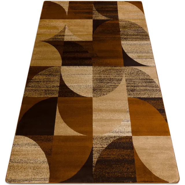 RUGSX Kleden Rugsx Tapijt ROYAL H387 Geometrisch - bruin / 150x230 cm