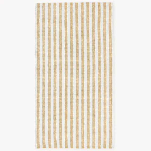 Westwing Collection Handgeweven vloerkleed Lyla Geel