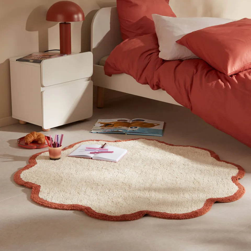 NOUS Kids kindervloerkleed Soof off white, foto 4