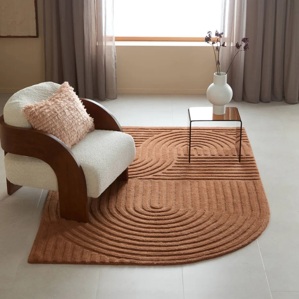 Studio LIVIT Rodez wol vloerkleed terra, foto 4