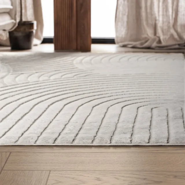 Carpetique Japandi Vloerkleed - Terra Zenith Taupe