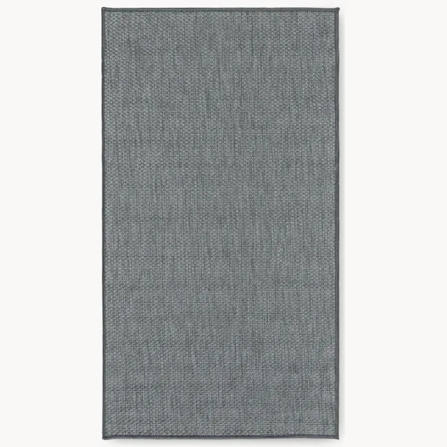 Westwing Collection Dubbelzijdig in- & outdoor vloerkleed Whitby Grijs